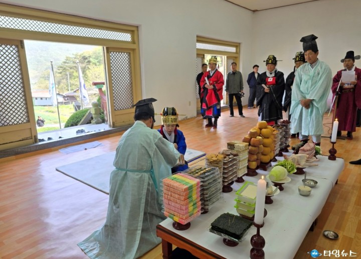 순국선열 김순구 선생 외 25인 추모제 개최