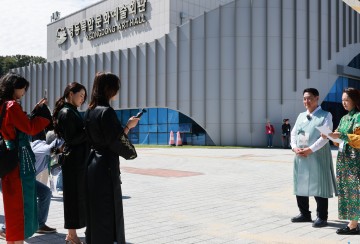 몽골 UBS 방송, 영동세계국악엑스포 현장 취재… 한류 넘어 국악까지 관심