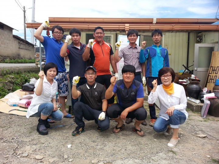 강진군동면청년회 이웃사랑 나눔으로 실천