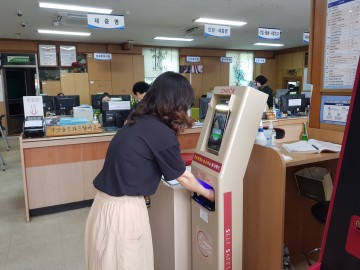 코로나19 확산방지 스마트 체온측정 ㆍ 자동 손소독기 시스템 설치