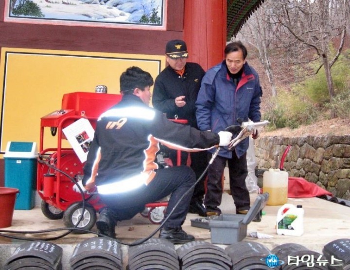 순천소방서 구례119안전센터,  소화장치 점검 실시