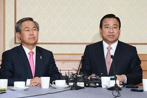 여야 원내대표 주례회동..2월국회·보육대책 논의
