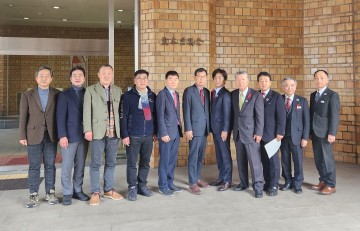 충남도의회 농수산해양위원회, 일본 구마모토현 의회 방문해 교류 방안 논의