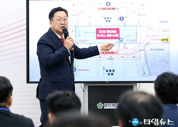 이장우 대전시장, 유등교 가설교량 올해 개통…안전·신속 복구로 시민 불편 최소화