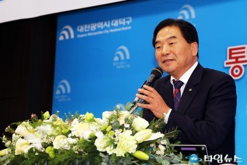 박수범 대덕구청장, 권선택 시장이 대덕구의 현안을 많이 해결!