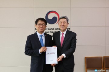 이강덕 시장, 국토부 찾아 영일만횡단대교 등 역점사업 지원 건의