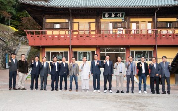 도리사 법등 스님, ‘구미 경제발전 기여 기업인 초청 만찬’ 개최