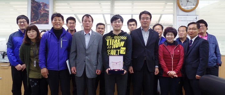 대병면 보건지소장 감사패 수여