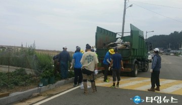 영덕군 휴가철을 맞아 청결한 피서지 환경조성