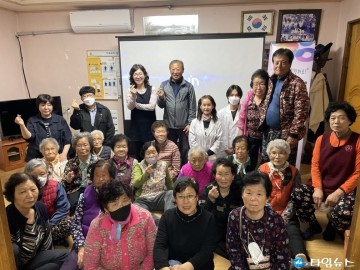 안평면“찾아가는 우리마실 영화관”절찬 운영중