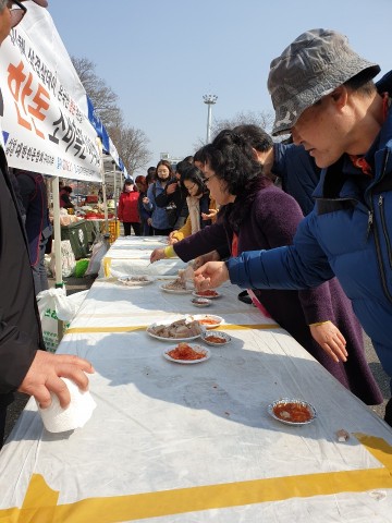 3·3데이(삼겹살 데이) 맞아 돼지고기 시식회 개최