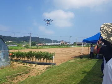 군위군, 조사료 종자 파종 시연회 개최