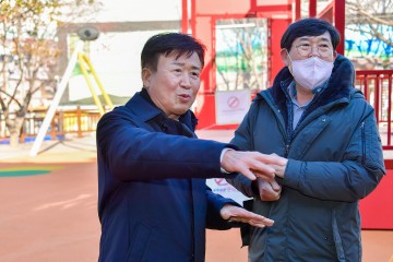 정기명 여수시장, 주요 시책사업 현장 점검  