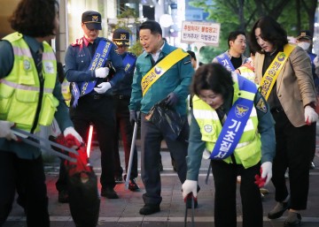 대전 서구, 민·관·경이 함께하는 ‘유흥밀집지역 클린화’ 캠페인 개최