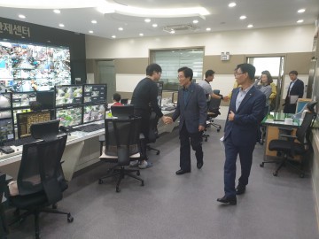 고윤환 문경시장, 추석연휴 비상근무자 격려