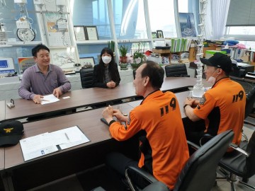 순천소방서 신대안전센터 (주)릴테크 대상 화재예방 안전컨설팅 실시