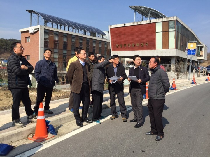 대전시의회 박병철 의원, 대덕구 장동 둘레길 조성 민원 현장점검