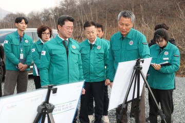 정인화 광양시장, 시민과의 대화 건의 현장 방문