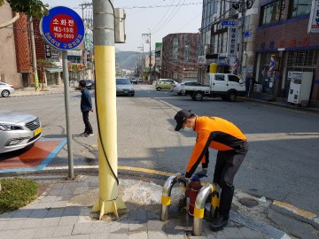 광영119안전센터, 해빙기 소방용수시설 일제점검 실시