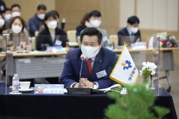 류규하 청장 '전국 대도시 중심구 구청장 협의회'서 우수사례 공동건의사항 발표
