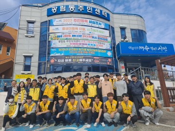 10년째 연탄 나눔 봉사, 여수 한영대학교 여수 봉사단 훈훈’