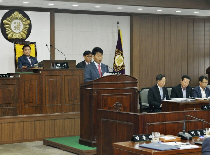 제203회 합천군의회 임시회 폐회
