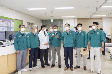 박성만 경북도의장, 추석 명절 전 지역 의료현장 방문