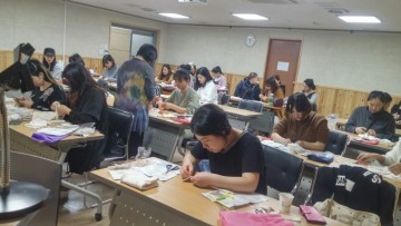 임산부 이색 태교 프로그램 '착한마음 기부태교 교실'