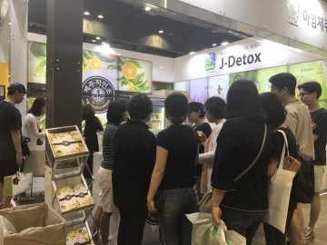 헬스케어 제품  제품구매 쇄도 참가기업 관계자 모두 감동