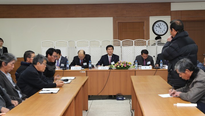 허기도 산청군수, 읍면 순방 성황리에 마쳐