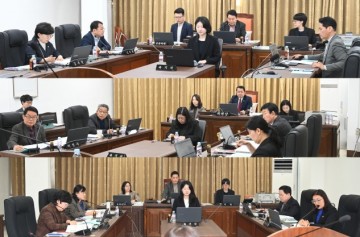 대전 중구의회, 제272회 임시회 23건 안건 심사