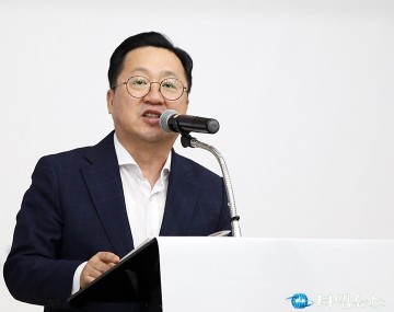 환영사 하는 이장우 대전시장