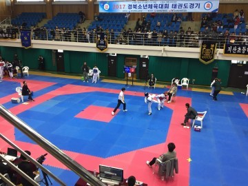  경북소년체육대회  이성빈 선수가 -54kg급에서 1위 금메달 획득