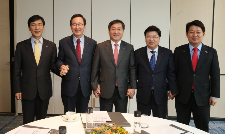 안희정 지사, 전국시도지사협의회 임원단 간담회 참석