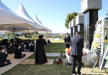 한국전쟁 전몰군경 추모제 개최