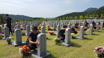 대전시티즌, 국립대전현충원서 묘역 정화활동 실시