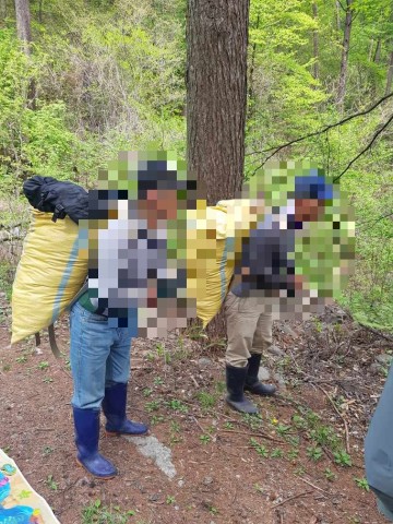 산림 내 불법행위 특별단속을 실시,국유림내 불법 임산물 채취자 적발