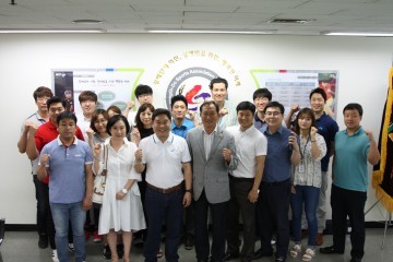 염동식부의장,경기도 장애인체육회방문 사무처장과환담