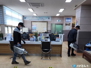 특수임무유공자회 청주시지회, 코로나19 방역실시