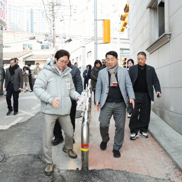 서철모 서구청장, 괴정동 주요 사업 점검…주민 체감 행정 강화