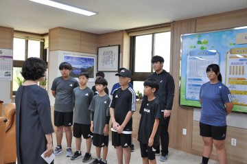 군위교육지원청, 제44회 경북종별육상선수권 대회 선수단 참가