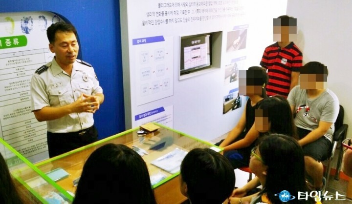 순천경찰서, 청소년경찰학교 체험학습현장 운영
