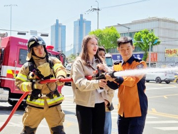 대전시 외국인주민 통합지원센터, 외국인주민 대상 소방 안전 체험교육 실시
