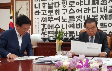 강인규 나주시장, 국비확보 국회방문