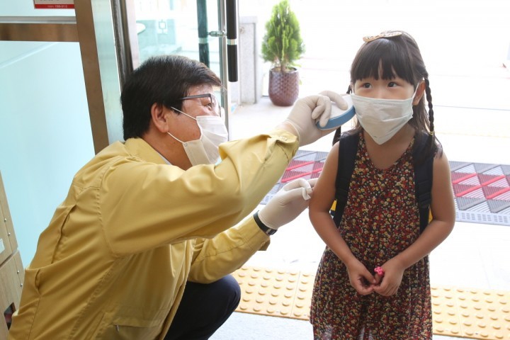 최교진 세종시교육감, 메르스 예방 학교현장 점검