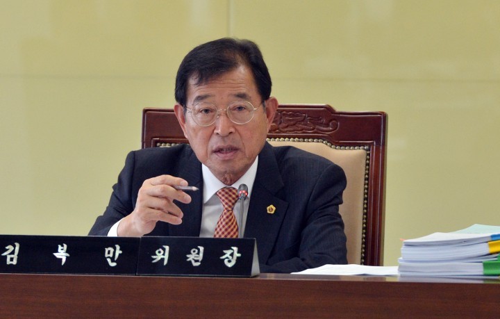 충남도의회 김복만 예결특위원장, 가뭄 극복 위한 예산 편성 눈길