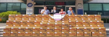 논공읍‘홍천뚝배기’추석맞이 후원물품 기탁