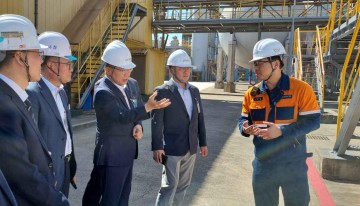 울진군, 신포항변전소 및 포스코 수소생산설비 현장방문