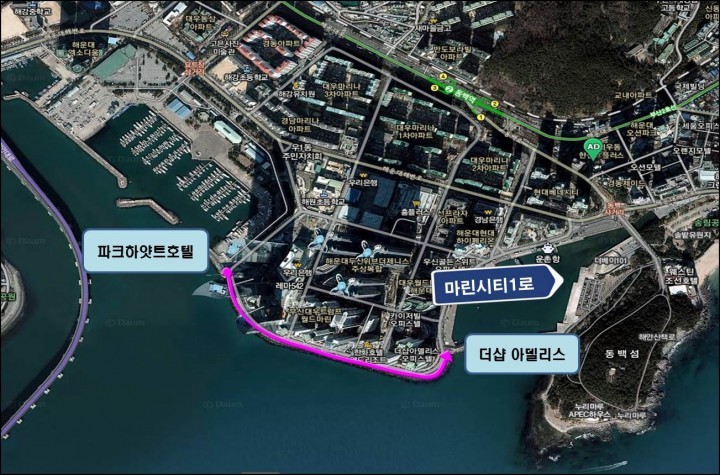해운대에 ‘강근호 명예도로’ 생겼다.