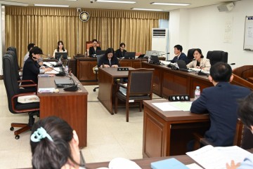 대전 중구의회 사회도시위원회, 행정사무감사 실시